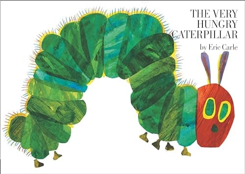 Book cover: The Very Hungry Caterpillar by Eric Carle