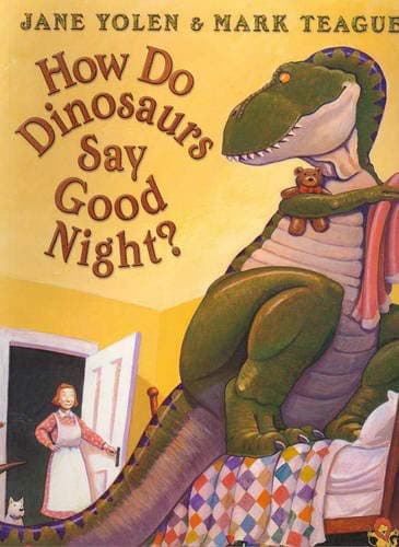 How Do Dinosaurs Say Goodnight? book cover by Jane Yolen