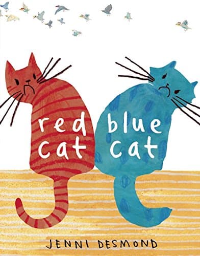 Book cover: Red Cat, Blue Cat by Jenni Desmond
