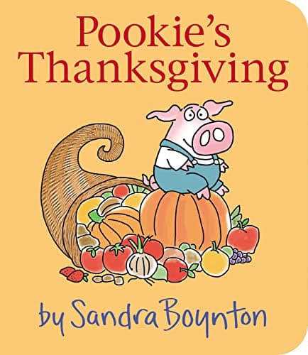 Pookie's Thanksgiving book cover by Sandra Boynton