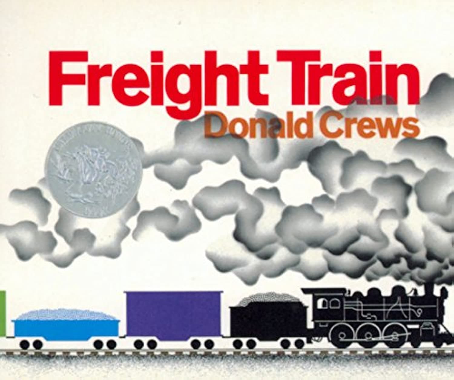 Book cover: Freight Train Board Book by Donald Crews