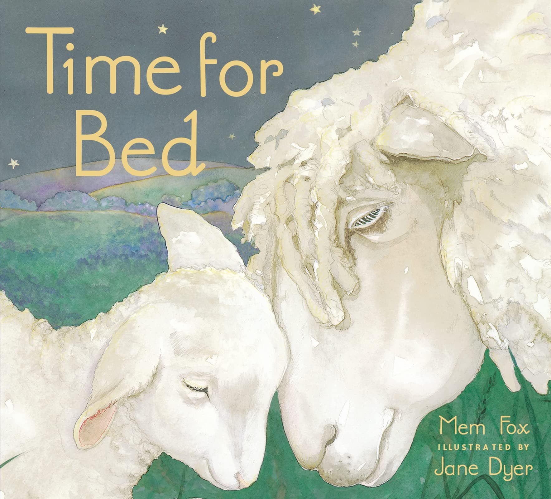 Book cover: Time for Bed by Mem Fox