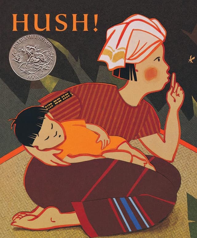 Hush! A Thai Lullaby book cover by Minfong Ho