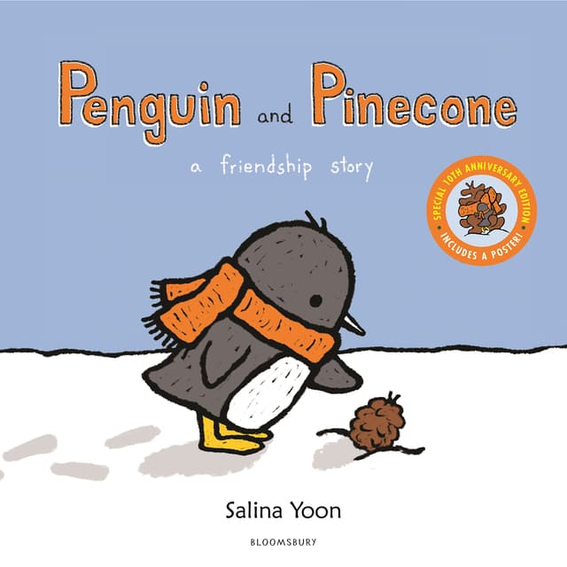 Penguin and Pinecone: A Friendship Story book cover by Salina Yoon