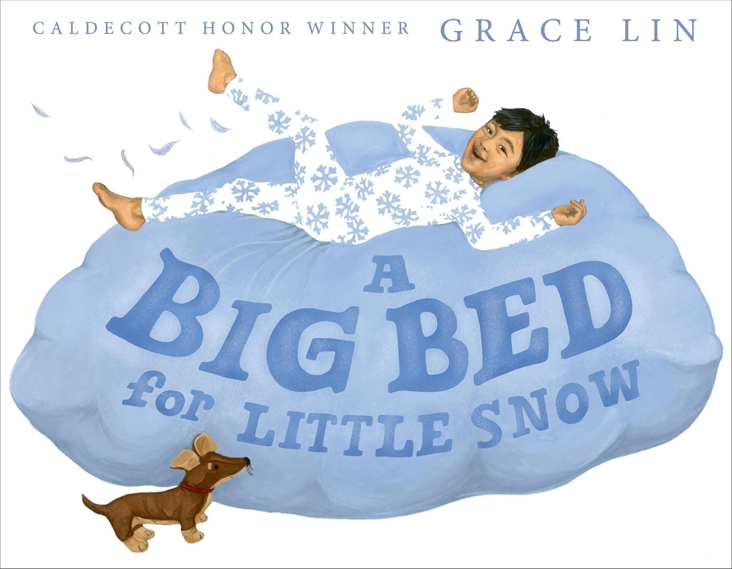 Book cover: A Big Bed for Little Snow by Grace Lin