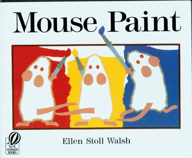 Mouse Paint book cover by Ellen Stoll Walsh