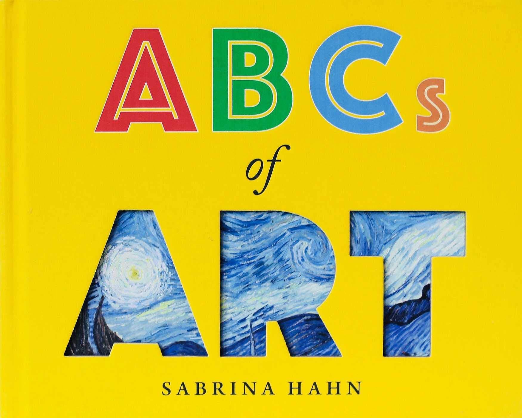 Book cover: ABCs of Art by Sabrina Hahn