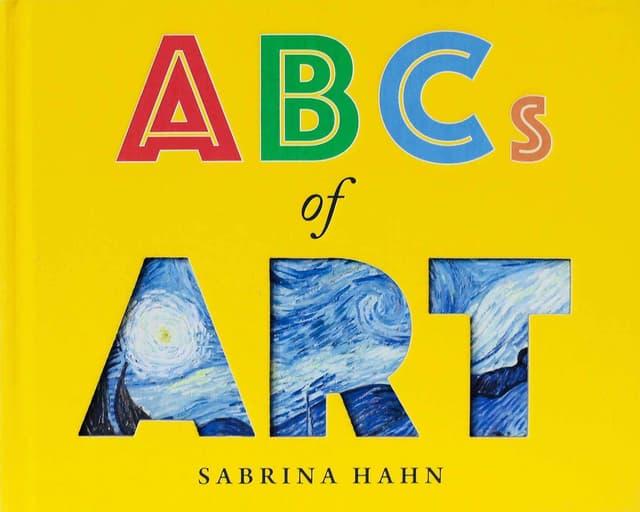 ABCs of Art book cover by Sabrina Hahn