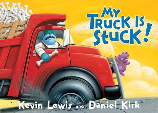 My Truck is Stuck! book cover by Kevin Lewis