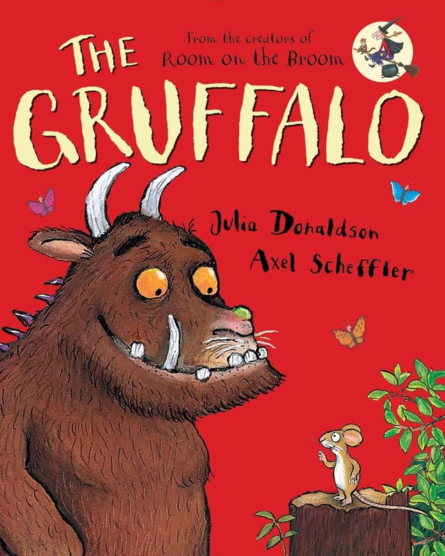 The Gruffalo book cover by Julia Donaldson
