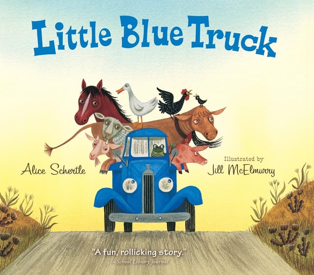 Little Blue Truck book cover by Alice Schertle