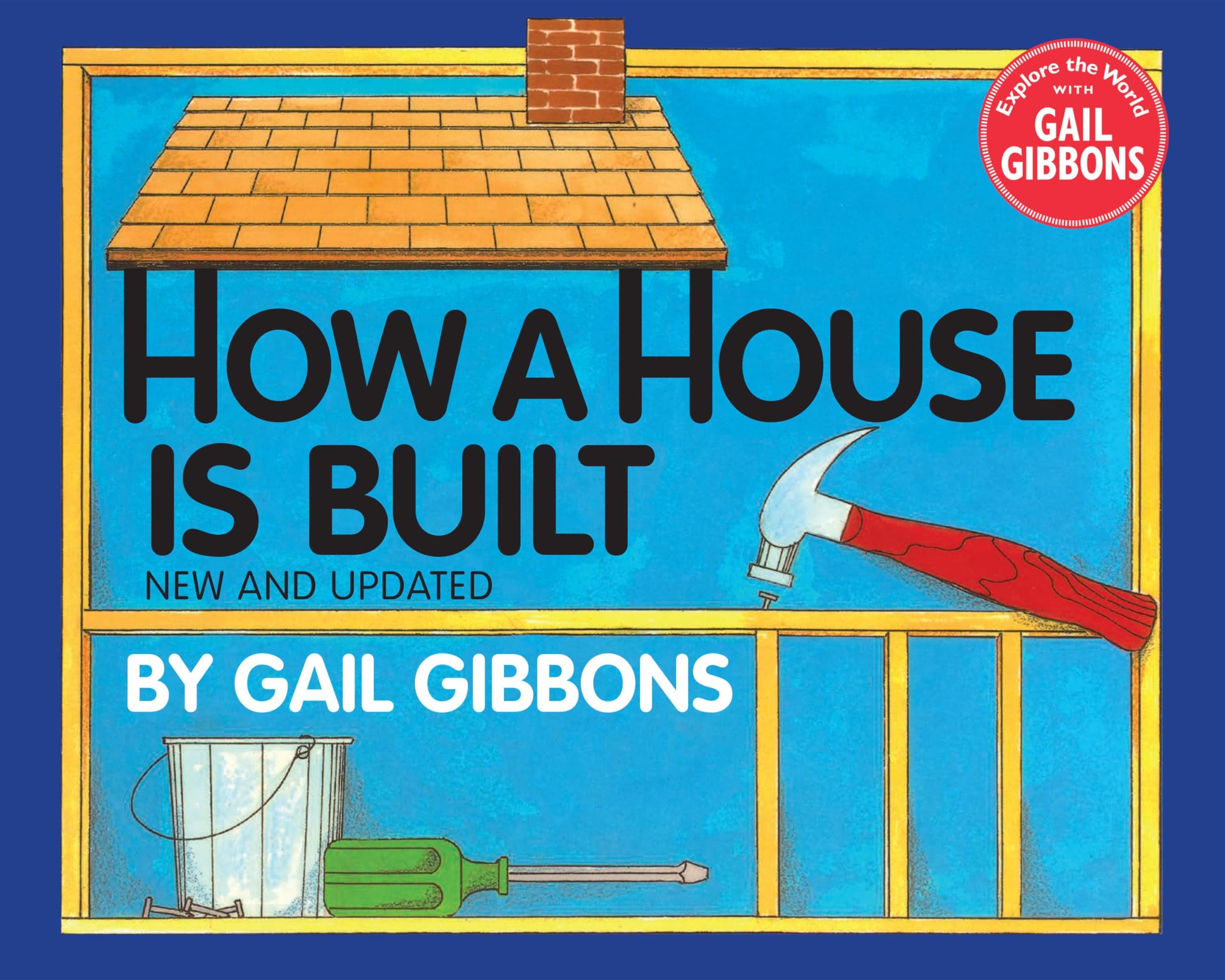 Book cover: How a House Is Built by Gail Gibbons