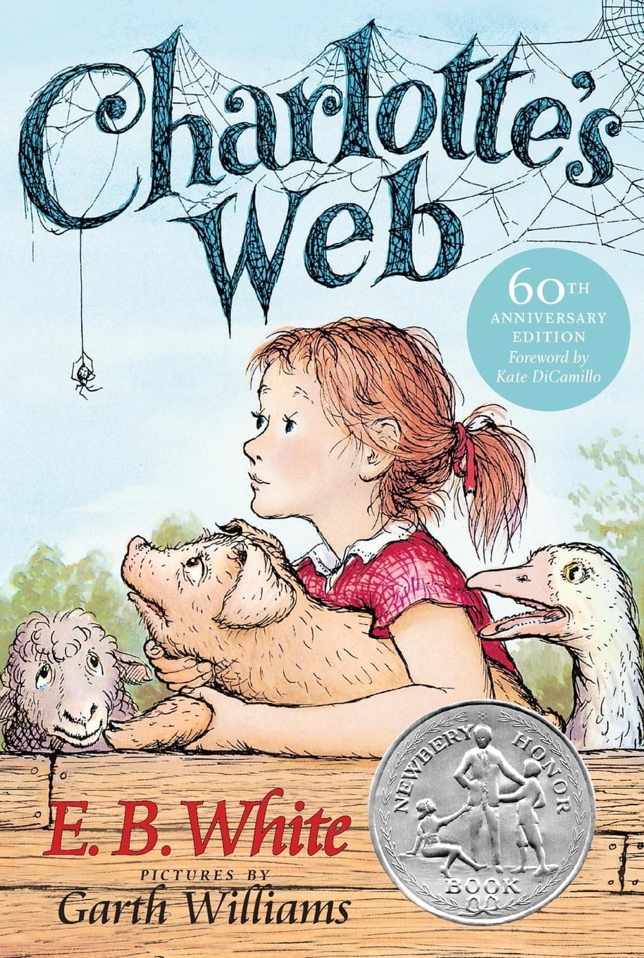Book cover: Charlotte's Web by E.B. White