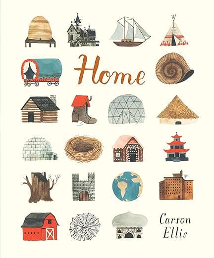 Book cover: Home by Carson Ellis