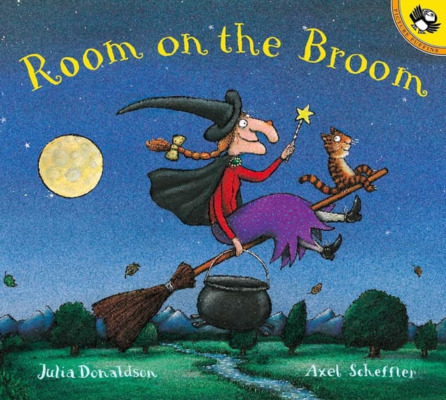 Room on the Broom book cover by Julia Donaldson