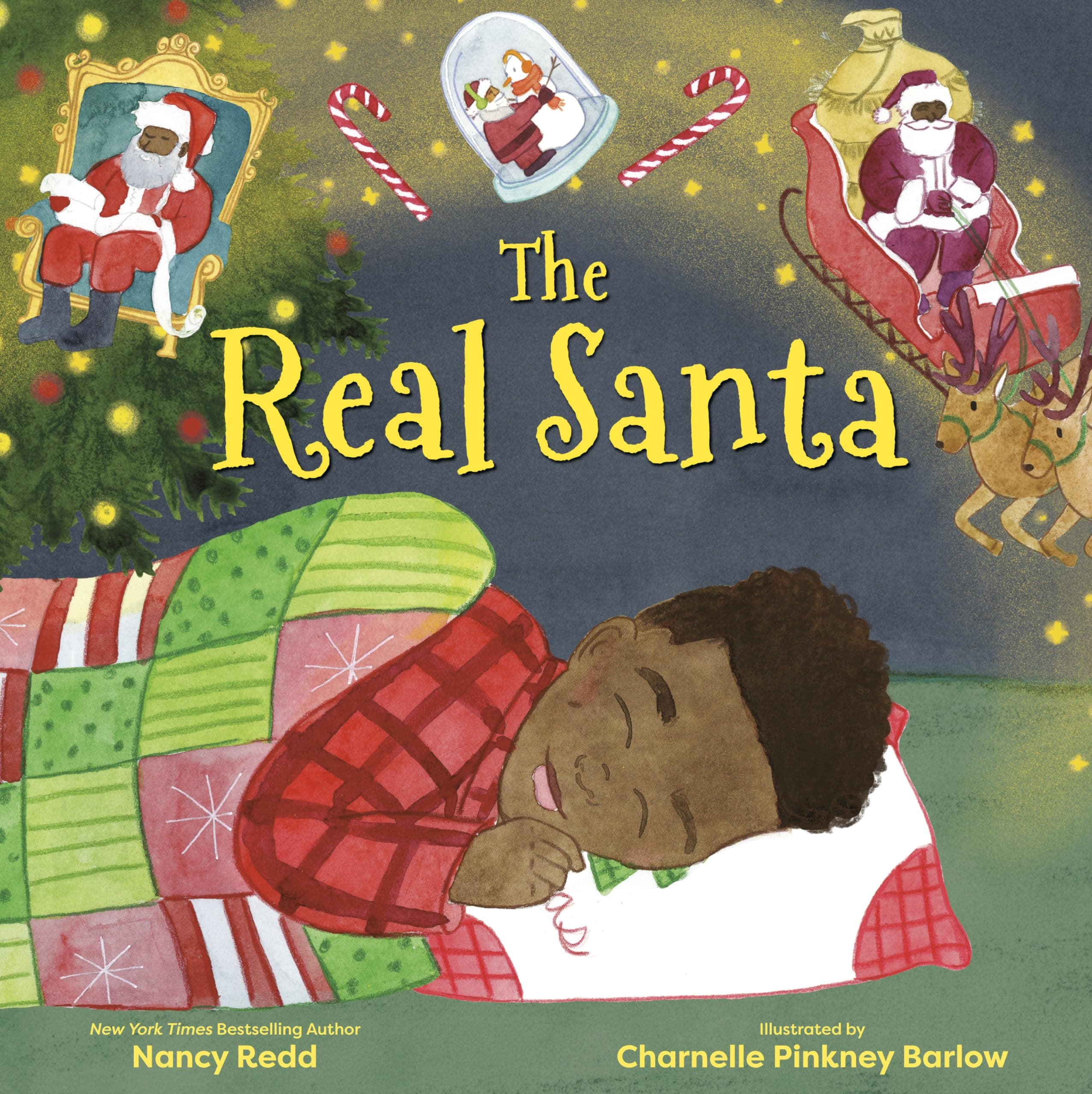The Real Santa book cover by Nancy Redd