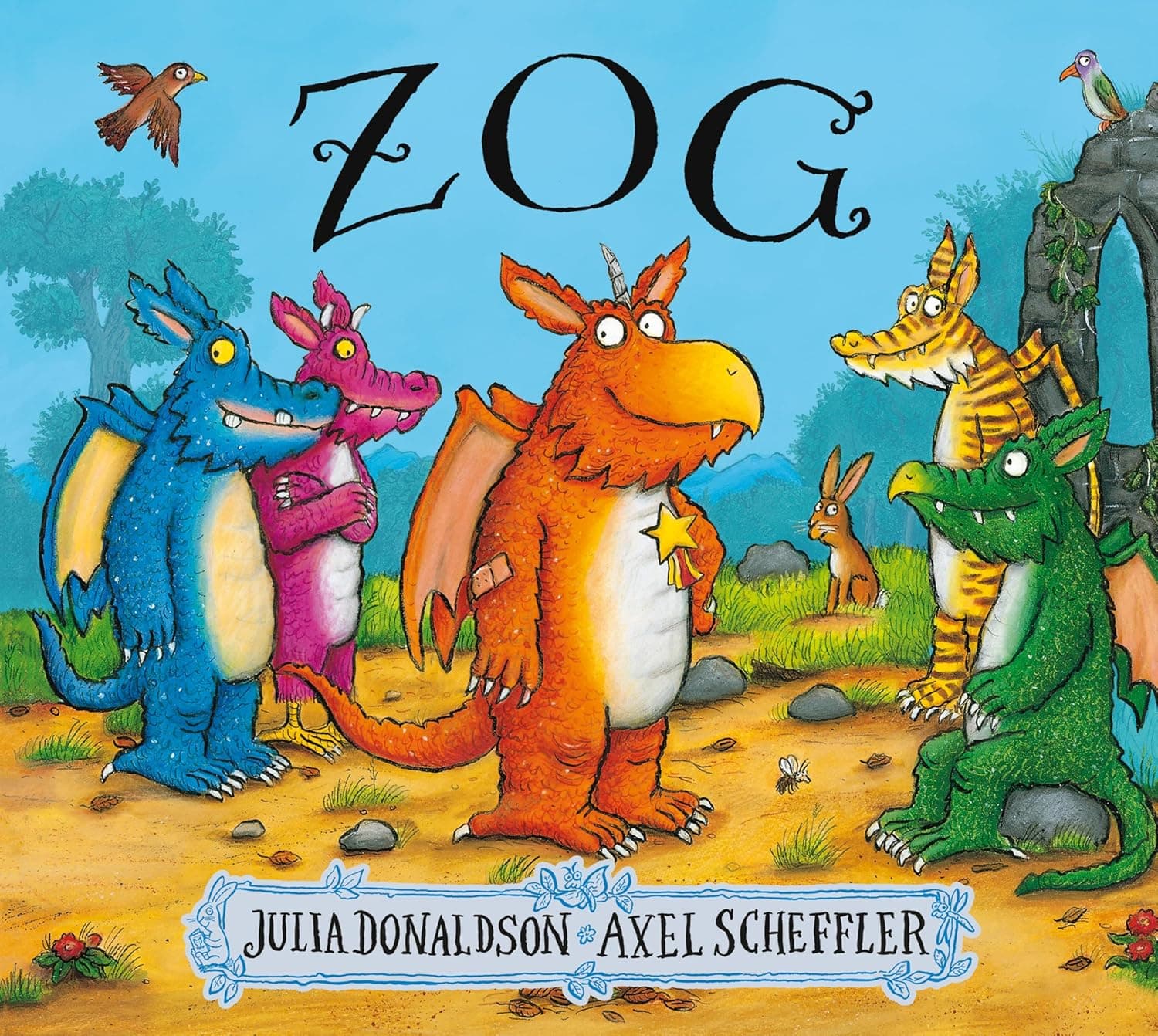 Book cover: Zog by Julia Donaldson