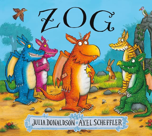 Zog book cover by Julia Donaldson
