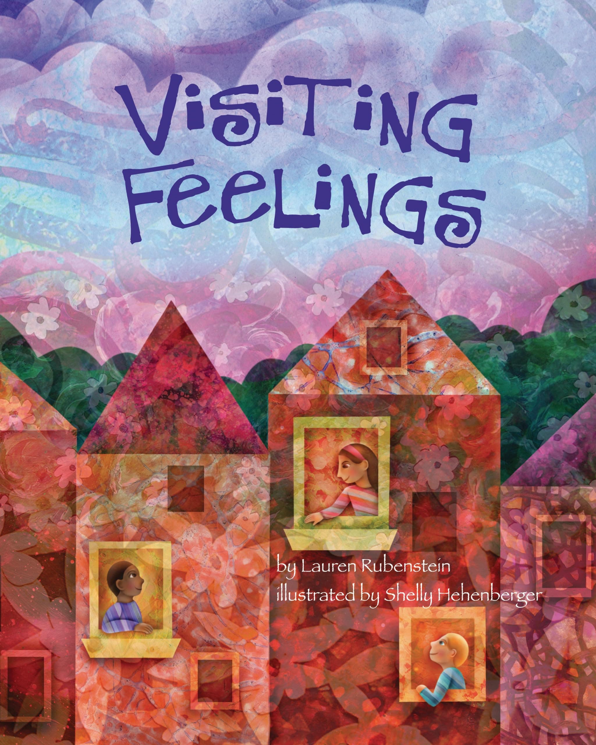 Book cover: Visiting Feelings by Lauren Rubenstein