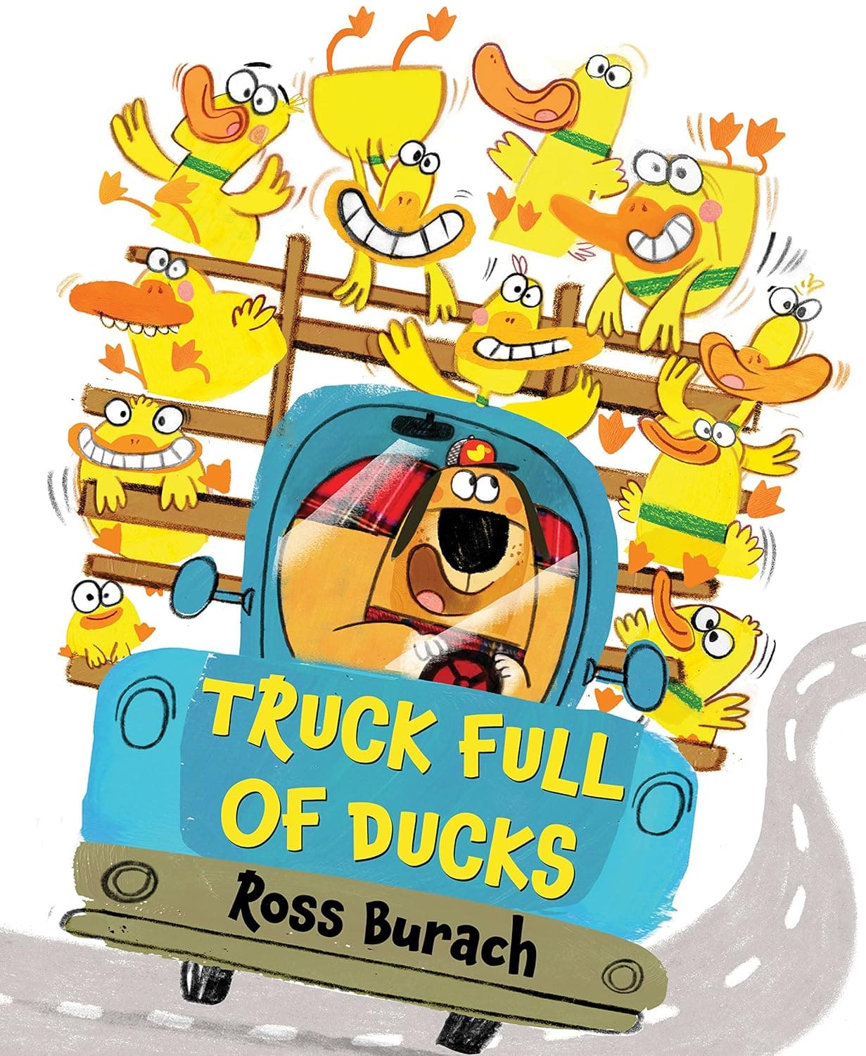 Book cover: Truck Full of Ducks by Ross Burach