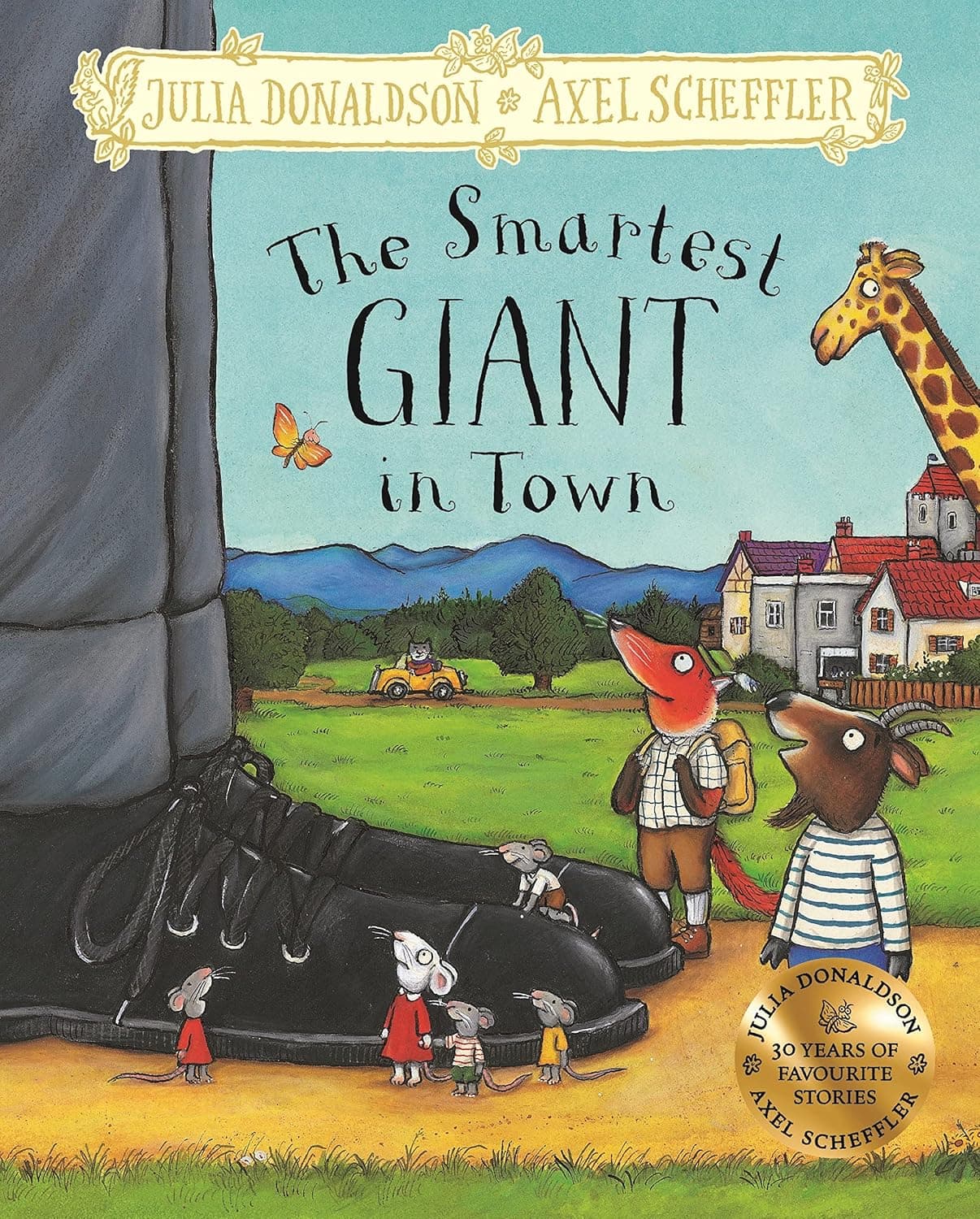 Book cover: The Smartest Giant in Town by Julia Donaldson