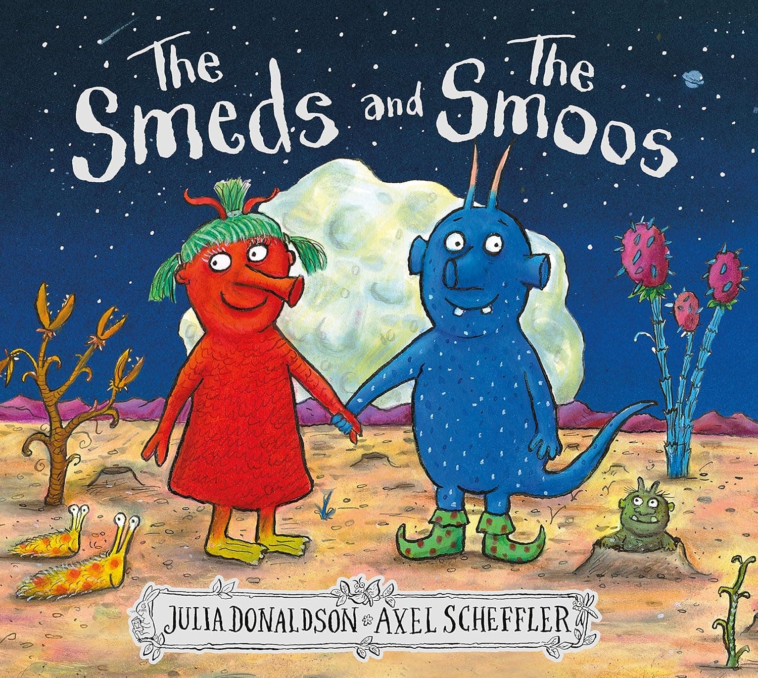 Book cover: The Smeds and the Smoos by Julia Donaldson