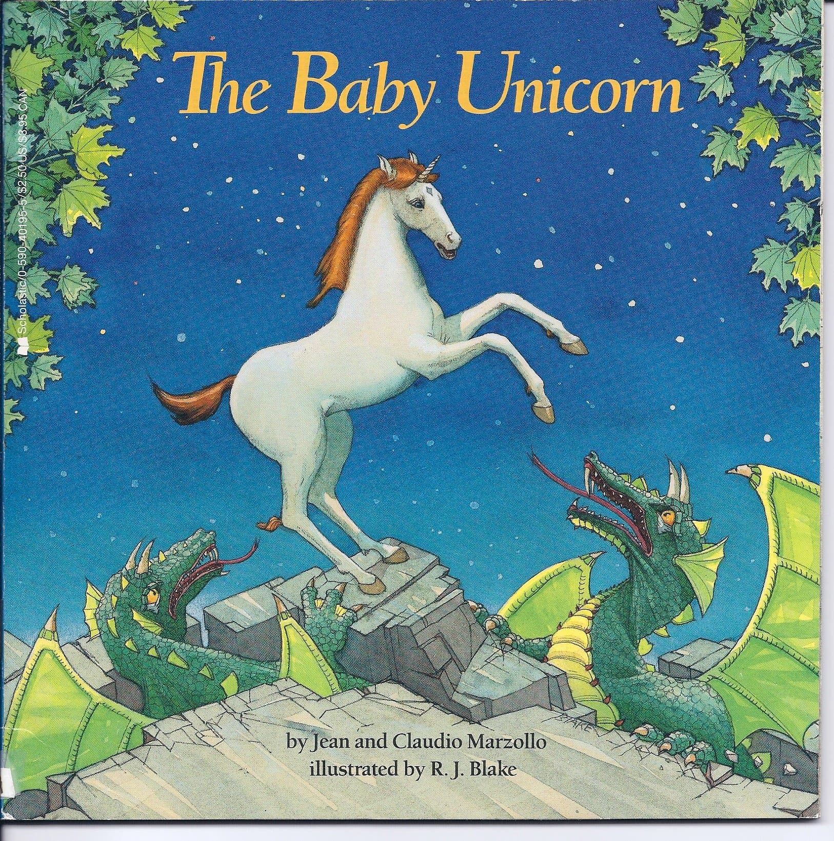 The Baby Unicorn by Jean Marzollo